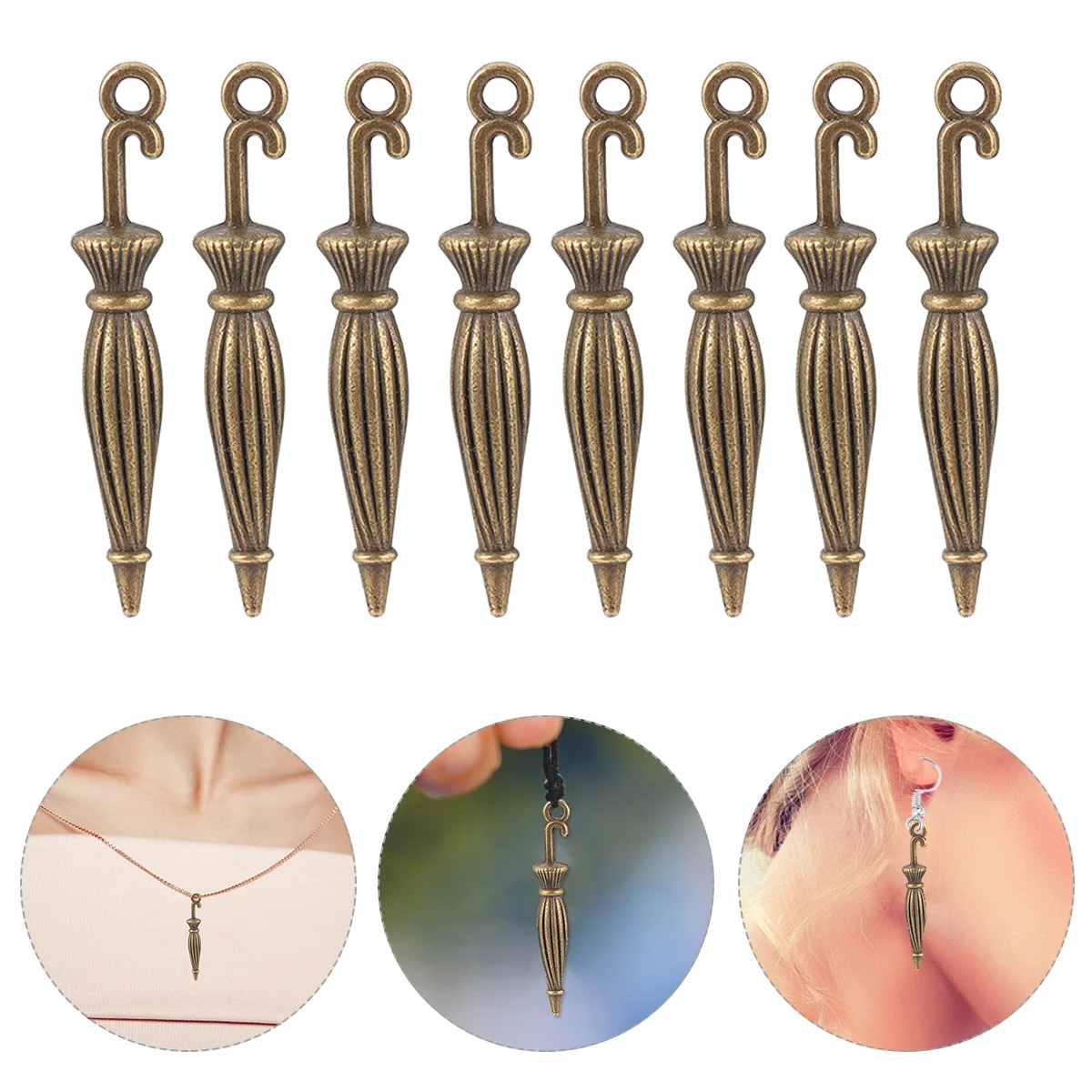 

50 шт., подвеска из сплава, ожерелье-зонтик, изготовление своими руками, подвески, подвеска-зонтик, подвески, подвески для изготовления ювелирных изделий