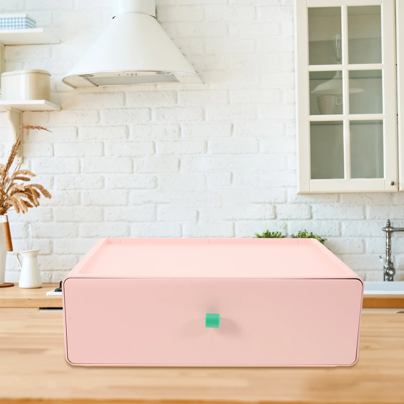 

1Pcs Drawer Type Storage Box Premium Material Cosmetics Organizer Home Space Saver Simple Elegant Design Storage Box