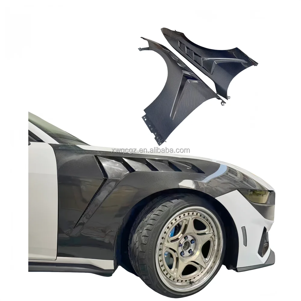 

2024 for Ford Mustang GTD Carbon Fiber Body Kit Fender Front Bumper Hood Opening Fender Rear Spoiler