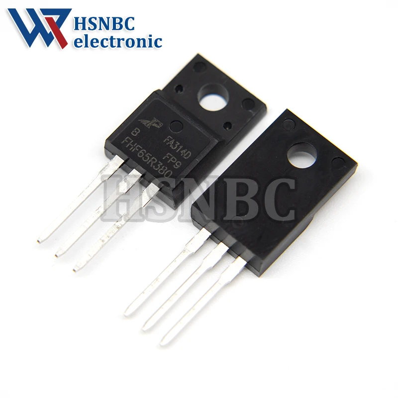 10PCS FHF65R380 65R380 FHF65R380B TO-220F 11A 650V Super Junction Power MOSFET Transistor 100% New Original