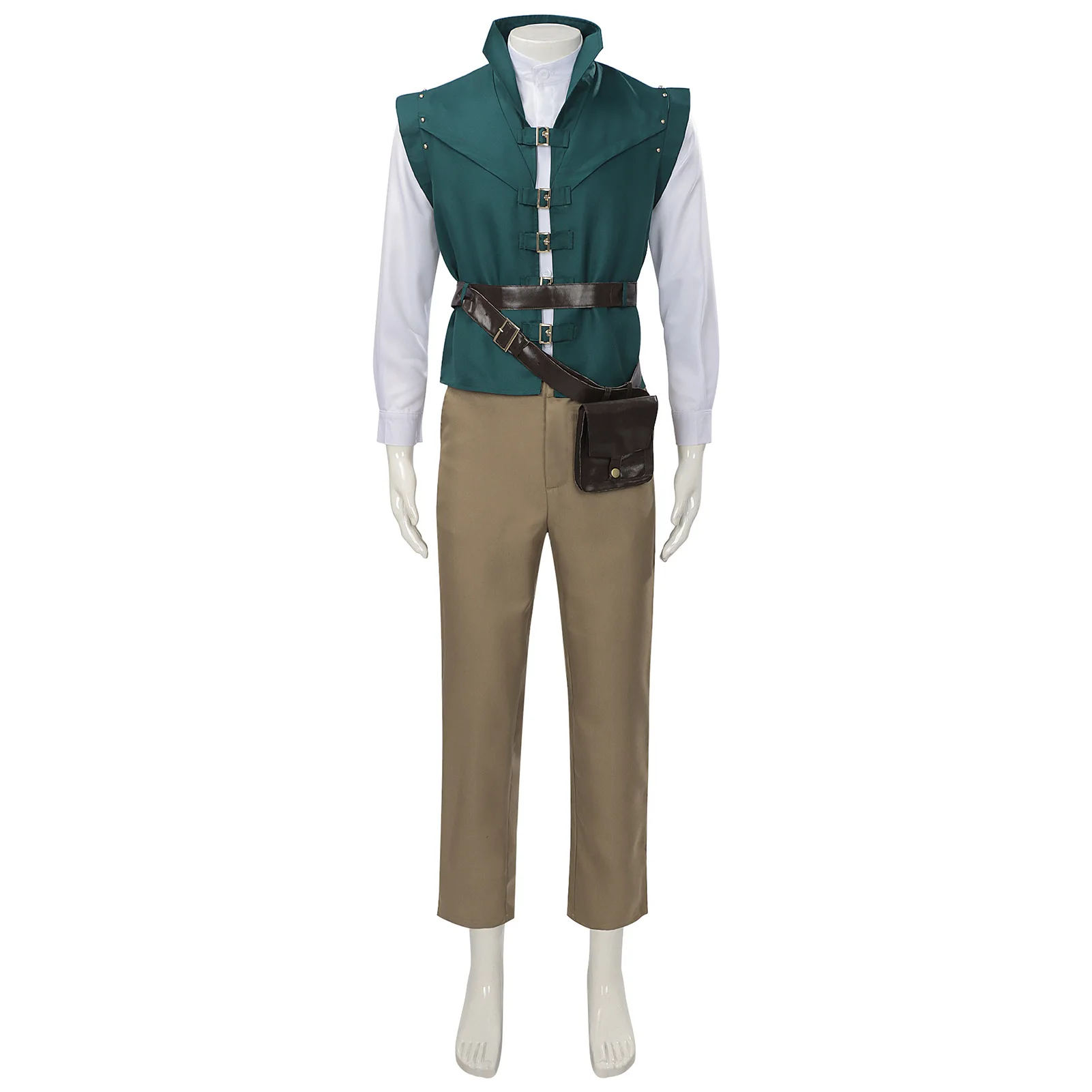 

Flynn Rider Cosplay Costume Rapunzel's Magical Hair Tangled Halloween Rapunzel Prince Cosplay Dress-up