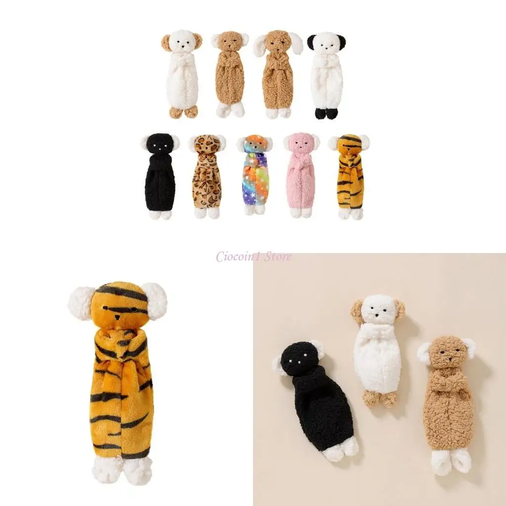 Y1ub Baby Soothing Gối 0-36m Trẻ sơ sinh ủi Bộ phim hoạt hình làm dịu búp bê đồ chơi