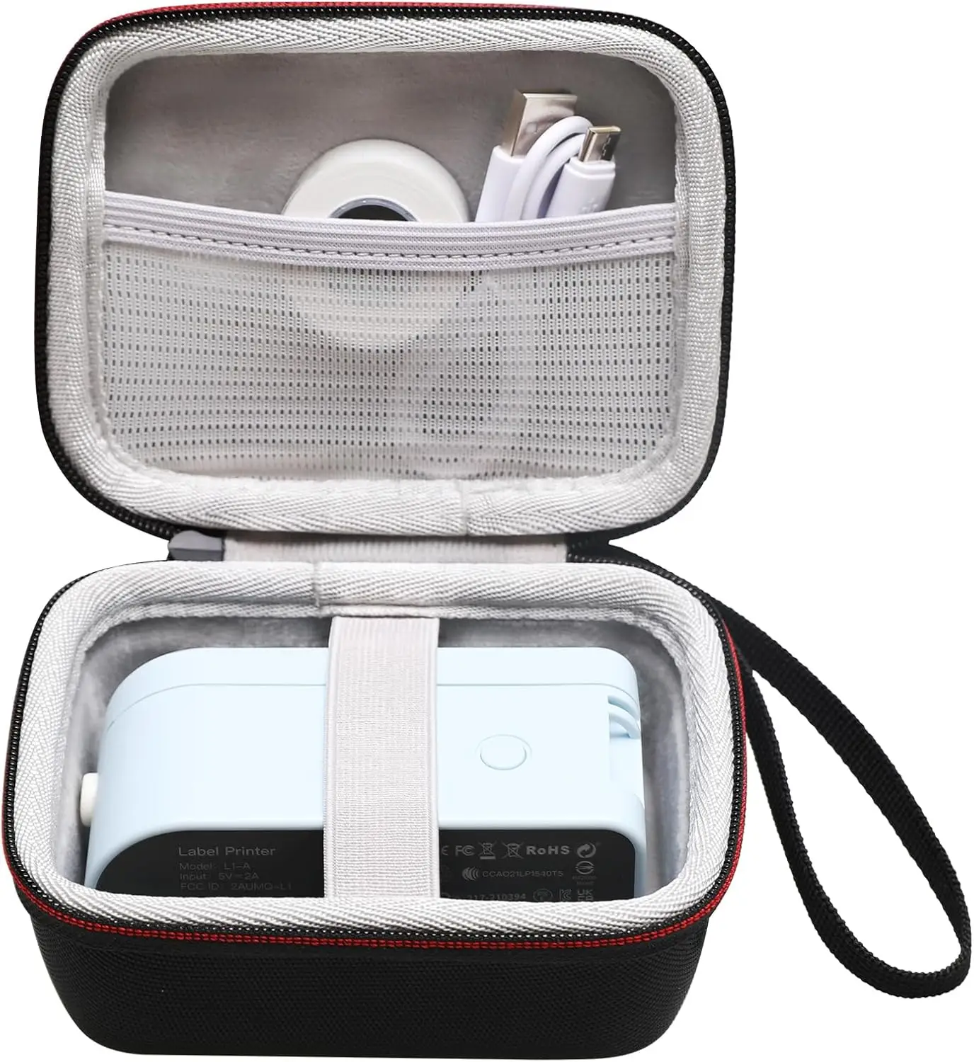LTGEM Hard Case for Makeid L1-A Label Maker Machine with Tape