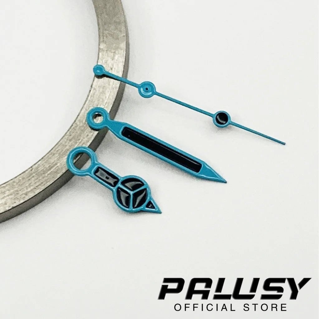 เข็มนาฬิกา NH35สีส้มสีน้ำเงินสีเขียวสีดำเหมาะสำหรับตัวชี้ NH35/NH36/4R/7S