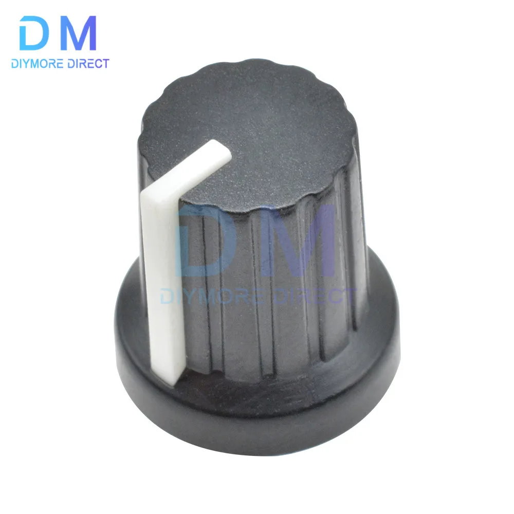 5Pcs WH148 Potentiometer Resistor Linear Taper Rotary Potentiometer Cap