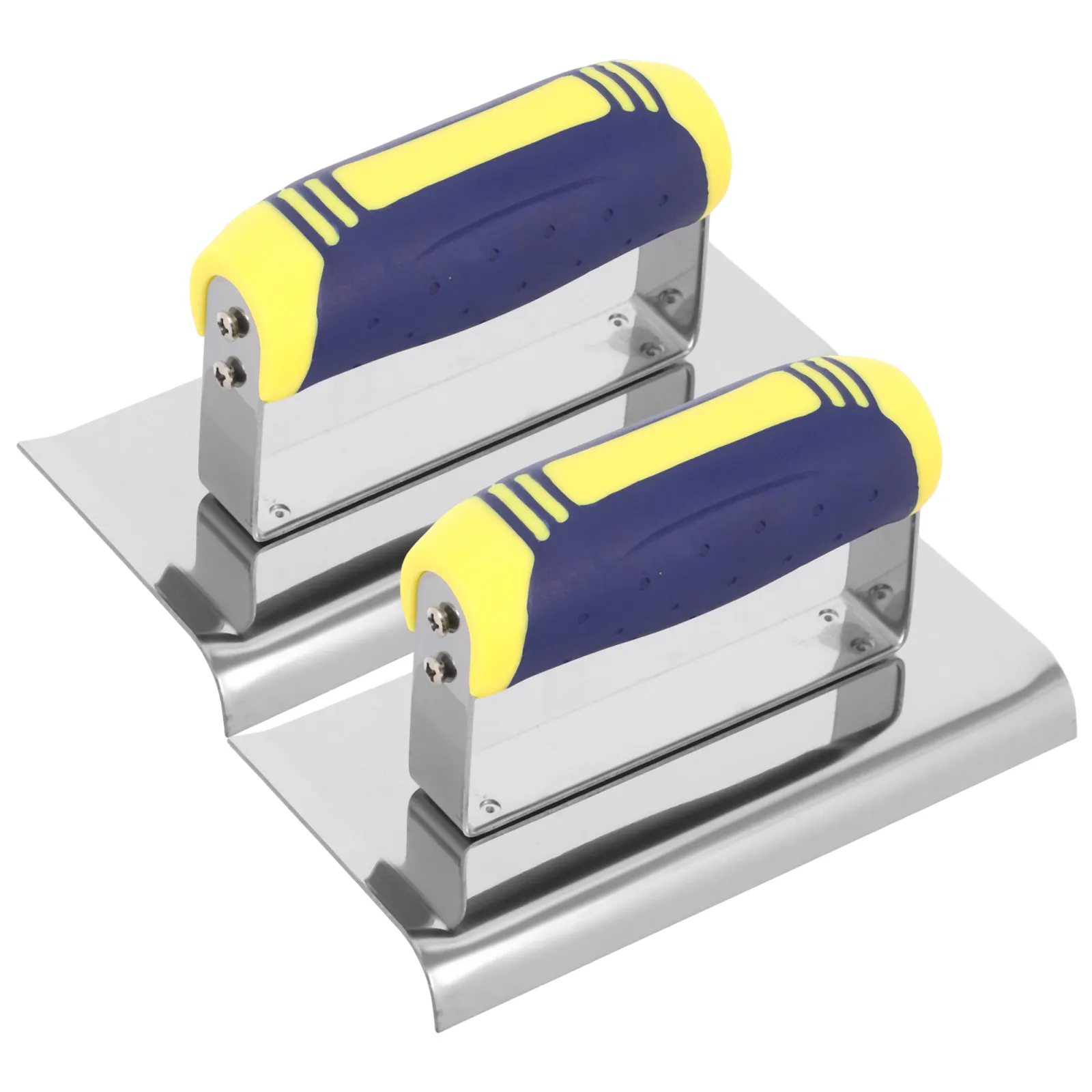 2pcs-drywall-corner-tool-stainless-steel-sheetrock-corner-shaping-trowel-ergonomic-grip-efficient-wall-plastering-finishing
