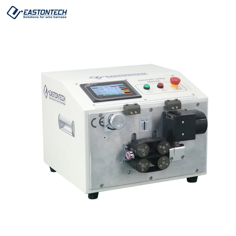 EW-1265 Automatic Computer Heat Shrinkable Sleeve Pipe Cutting Machine Rubber Cutting Machine And Cutting Tube Belt Machine