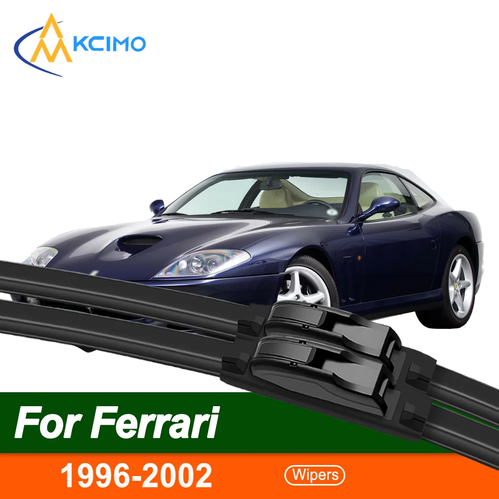 

2pcs Silent Durable Front Windshield Wiper Blades For Ferrari 550 Maranello F133 1996-2002 Auto Car Windshield Wiper Accessories