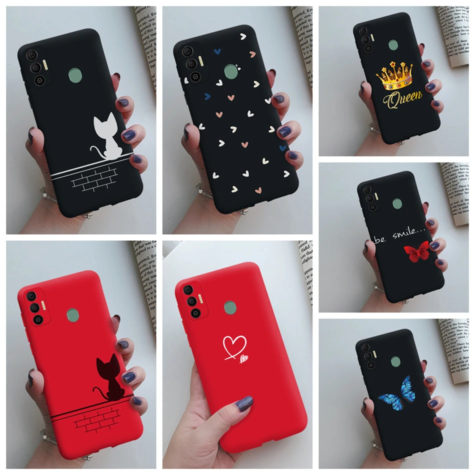 For Tecno Spark 7 7 Pro 8P Case Soft Cute Back Silicon Cartoon Cover Phone Cases For Tecno Spark 7 7Pro 8 P Coque Fundas Bumper