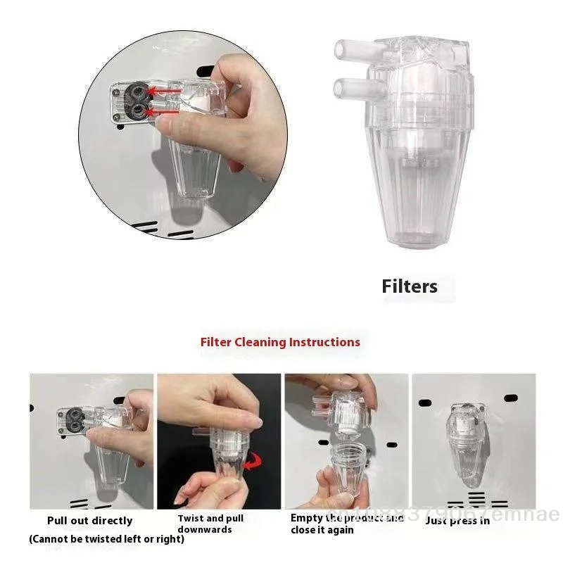 [ZYAS]Beauty Equipment Essential Oil Filter Bottle Suction Filter Device Accessories Nozzle Consumables Tool