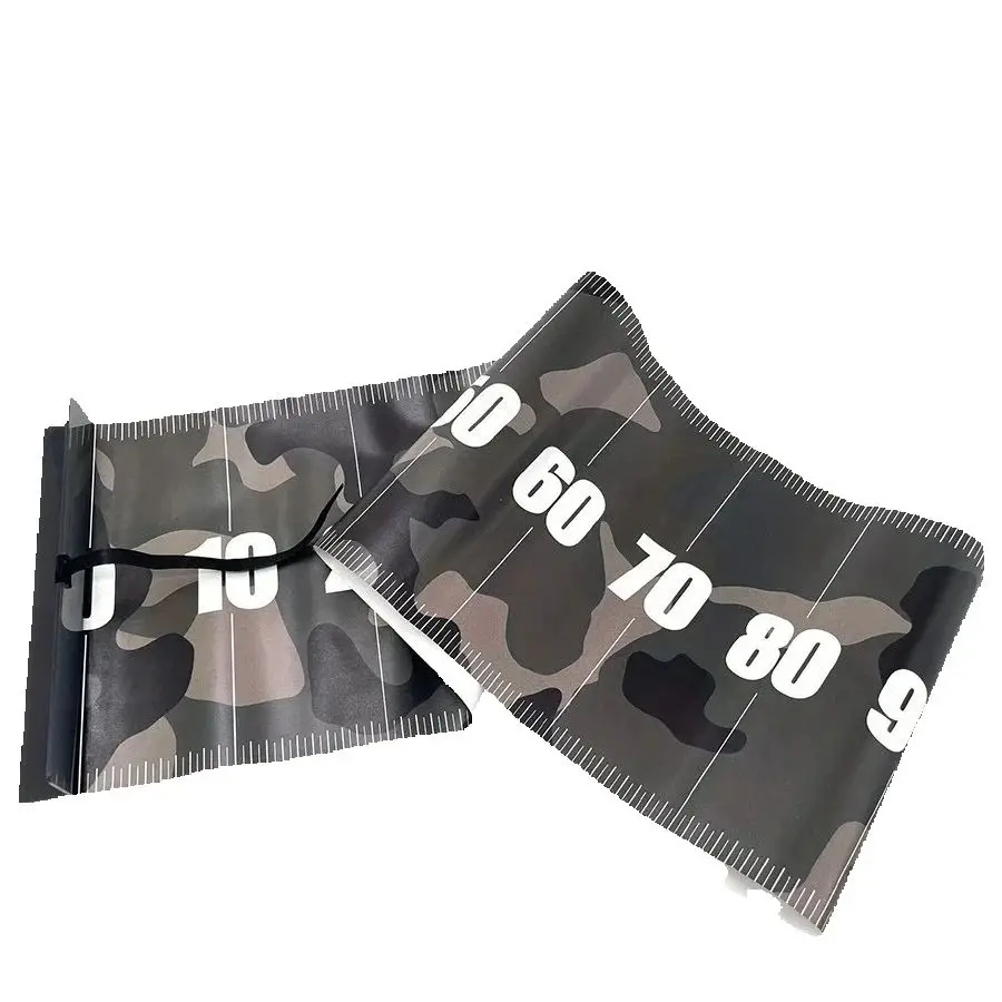 مسطرة السمك متينة من مادة PVC قابلة للطي Waterpro من شريط القياس عرض 10 سم - 3.94 بوصة صيد أساسي في الهواء الطلق