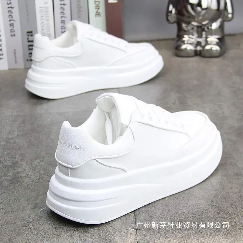 

Men's and women's casual white sneakers