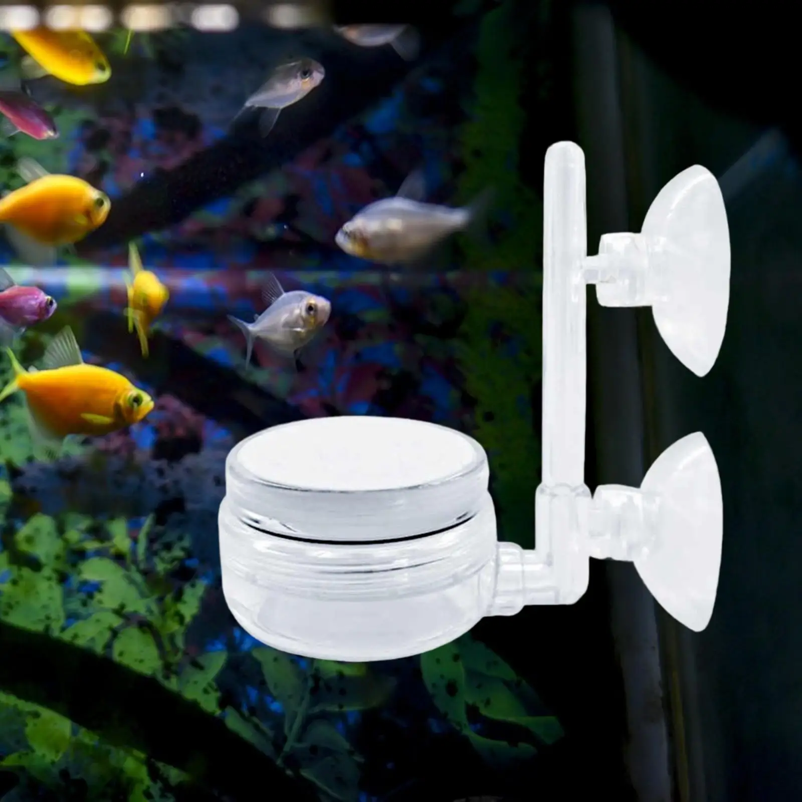 Aquarium Bubbler Bubble Stone Silent High Dissolved Aquarium CO2 Diffuser Aquarium Air Dics for Pond Aquarium