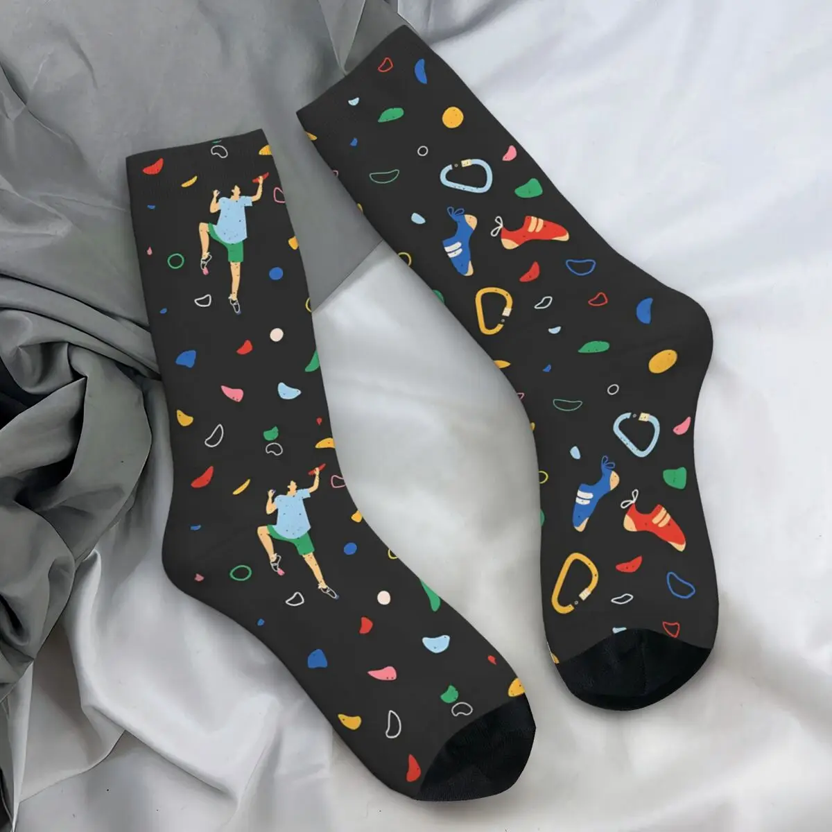 

Носки мужские для скалолазания, модные Нескользящие, с узором, осень