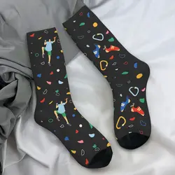 Bouldering Rock Climbing Wall Socks Climber Fashion Stockings Men High Quality Climbing Socks Autumn Pattern Anti Skid Socks
