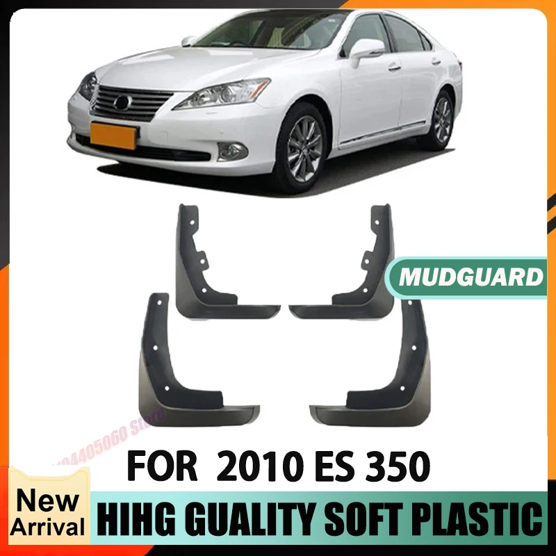 For 2010 Lexus ES 350 Car Front and Rear Wheel Fenders Splash Protector Suitable