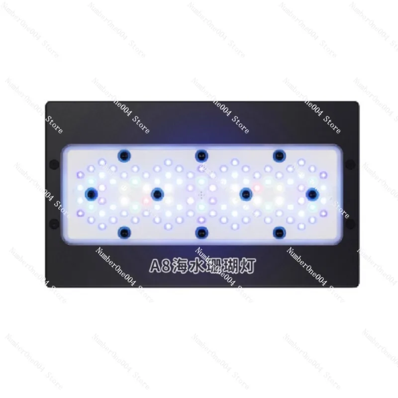 

A8Pro II 240W Full Spectrum LED Aquarium Light, WiFi 8-Channel Control for Saltwater Coral Reef Tank, Marine Fish Grow Lamp