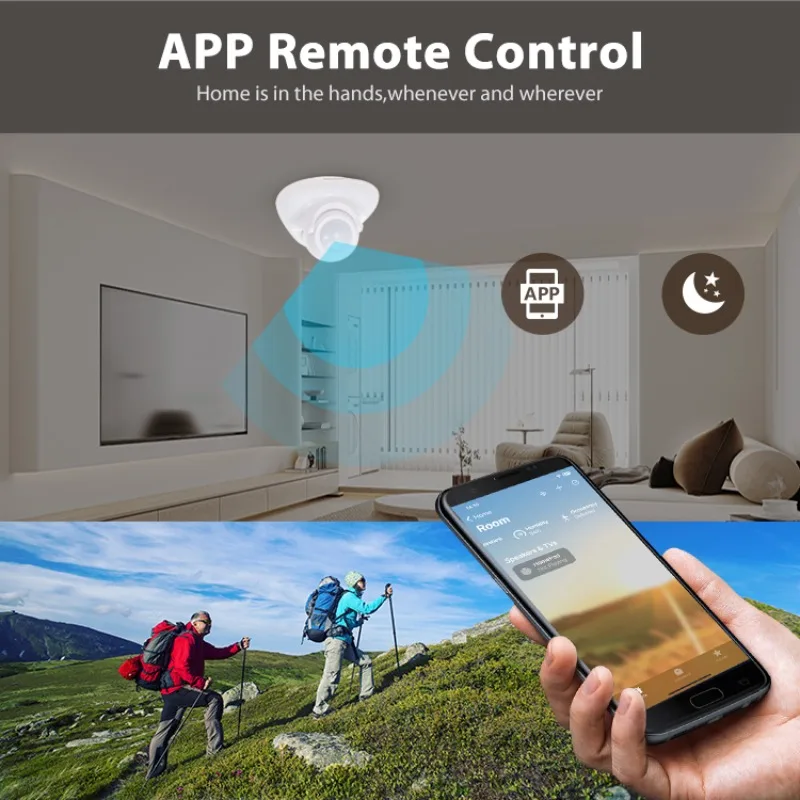 Tuya Matter Thread Human Presence Motion Sensor Infrared Human Detector Motion Detector Tuya Hub Smart Life Home Automation