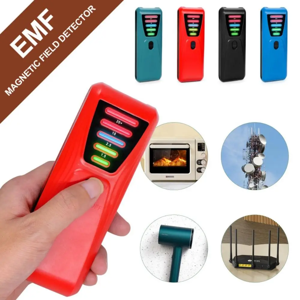 

Radiation Dosimeter Digital EMF Meter Handheld Portable Electromagnetic Radiation Tester High Precision EMF Detector Phone