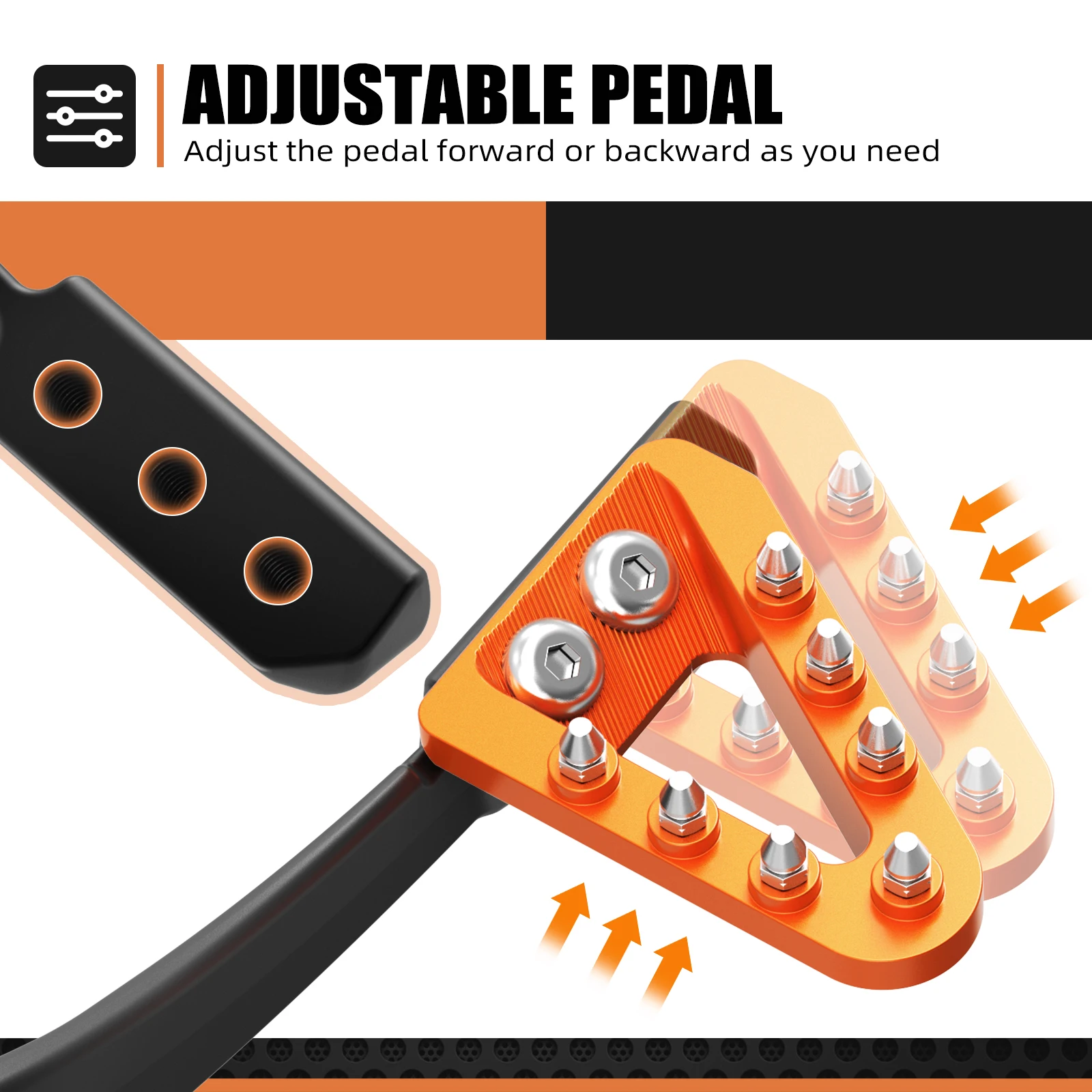 ل KTM EXC 300 TPI EXCF 450 SX 125 SXF 250 SXF 450 XC XCF XCW ستة أيام 2017-2025 مزورة بدال فرامل رافعة ل Husqvarna TE 300 #5