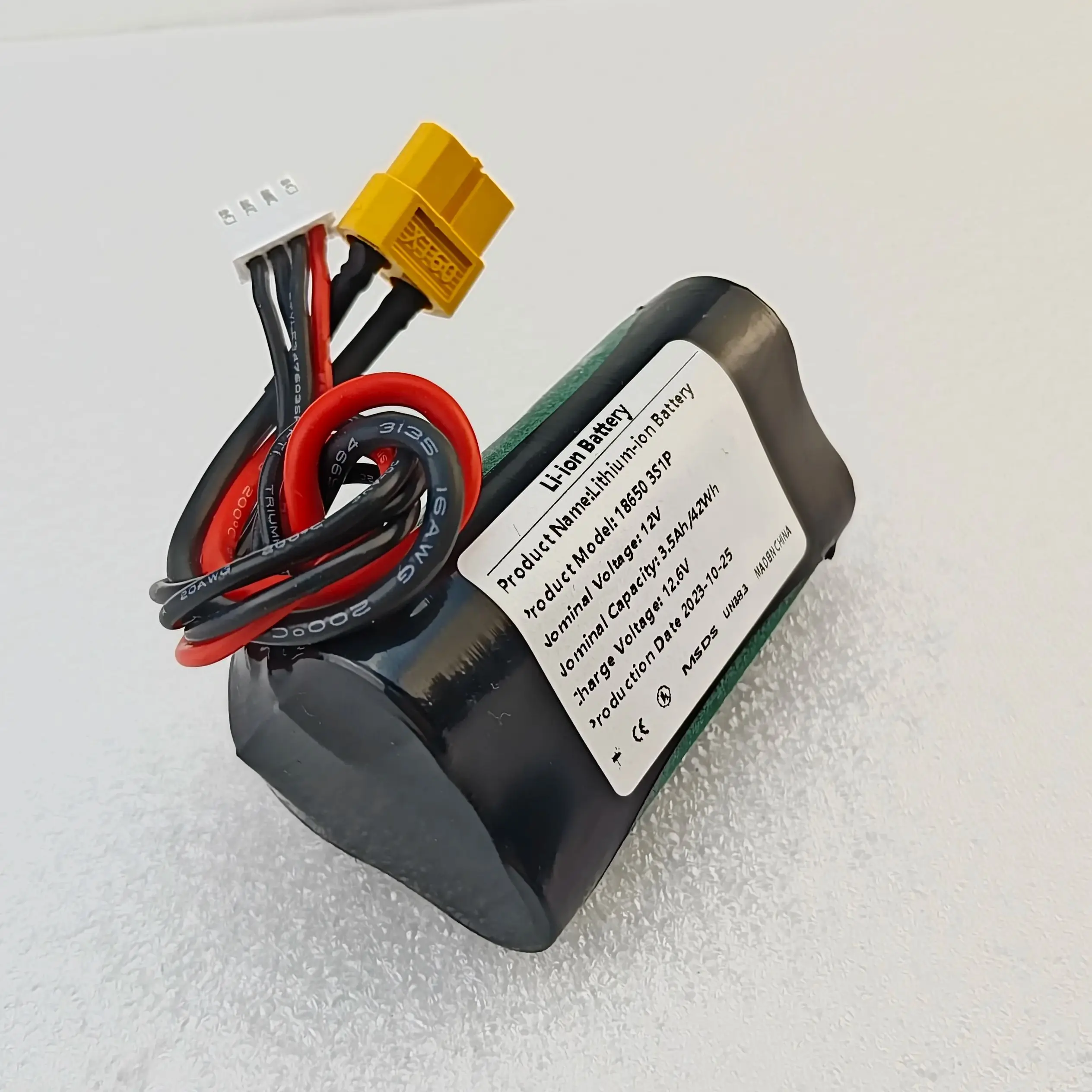 

for Various RC Airplane Drone Quadrotor XH2.54-4P XT60 3S1P 12V 3.5Ah 12.6V battery UAV Rechargeable Li-ion Battery