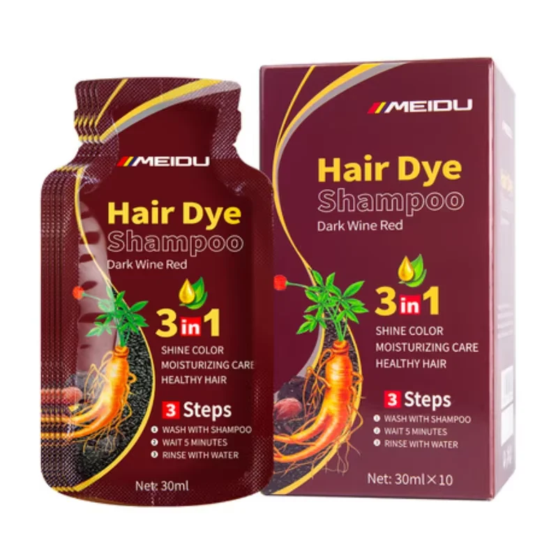 30 ml/500 ml 3-in-1 schnelles Haarfärbe-Shampoo, natürliches schwarzes Kräuter-Haarfärbemittel, spendet Feuchtigkeit, milde Haarfärbe-Conditioner, Haarpflegeprodukte – Detail 15