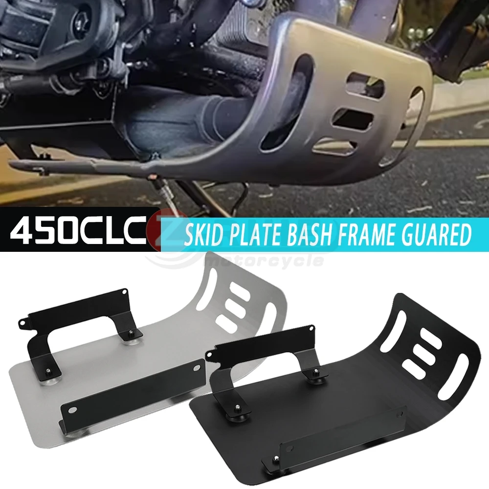 

Fit FOR CFMOTO 450 CL-C CLC450 2023-2025 Motorcycle Engine Chassis Guard Skid Plate 450CLC Belly Pan Cover Bash Plate Protection
