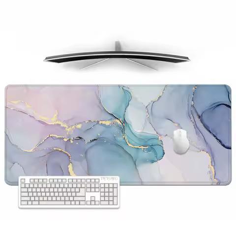 Marble Mouse Pad Gaming XL Computer Custom Large Mousepad XXL Desk Mats Soft Office Natural Rubber Laptop Mouse Mats Mice Pad