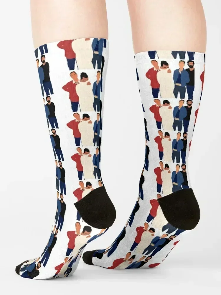 The 1975 Socks Thermal man winter designer brand compression retro Ladies Socks Men's