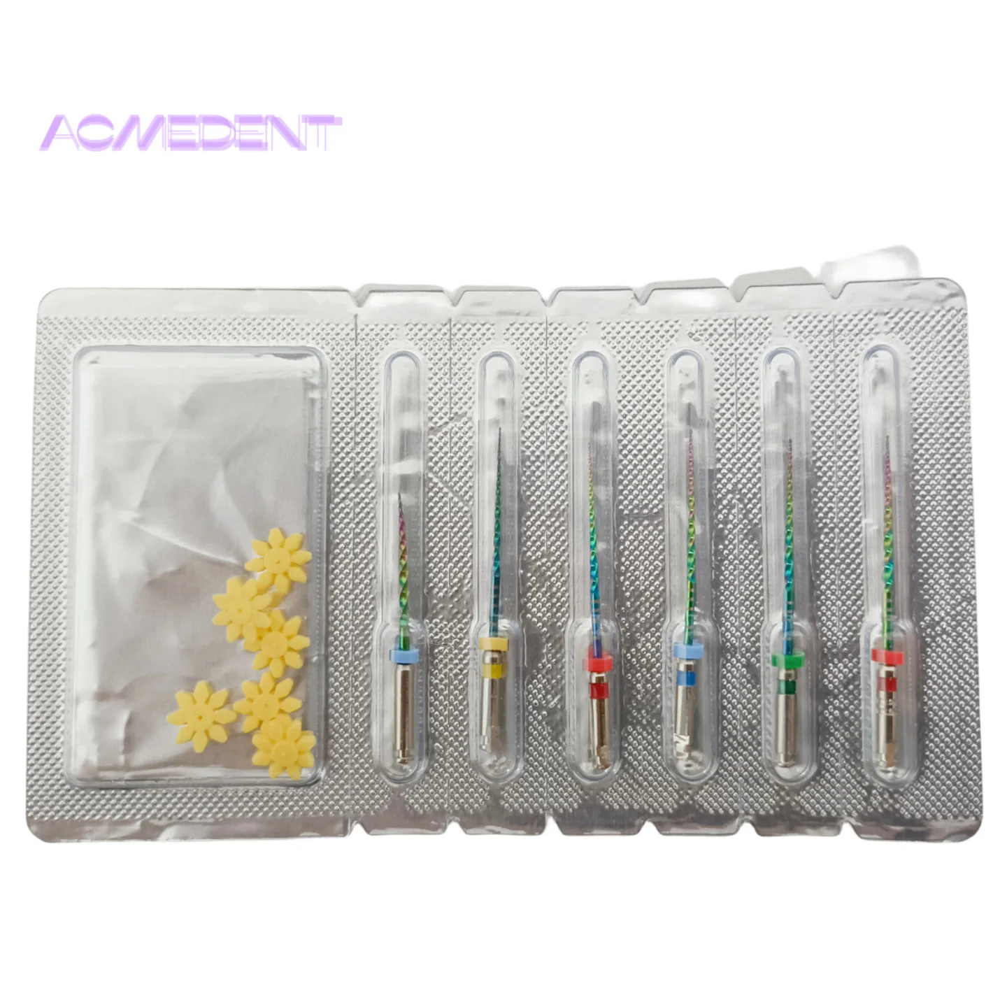 1~10 Card Dental Nano Coating Files Niti Super Flexi Cutting File Heat Activated Square Curved Root Canals