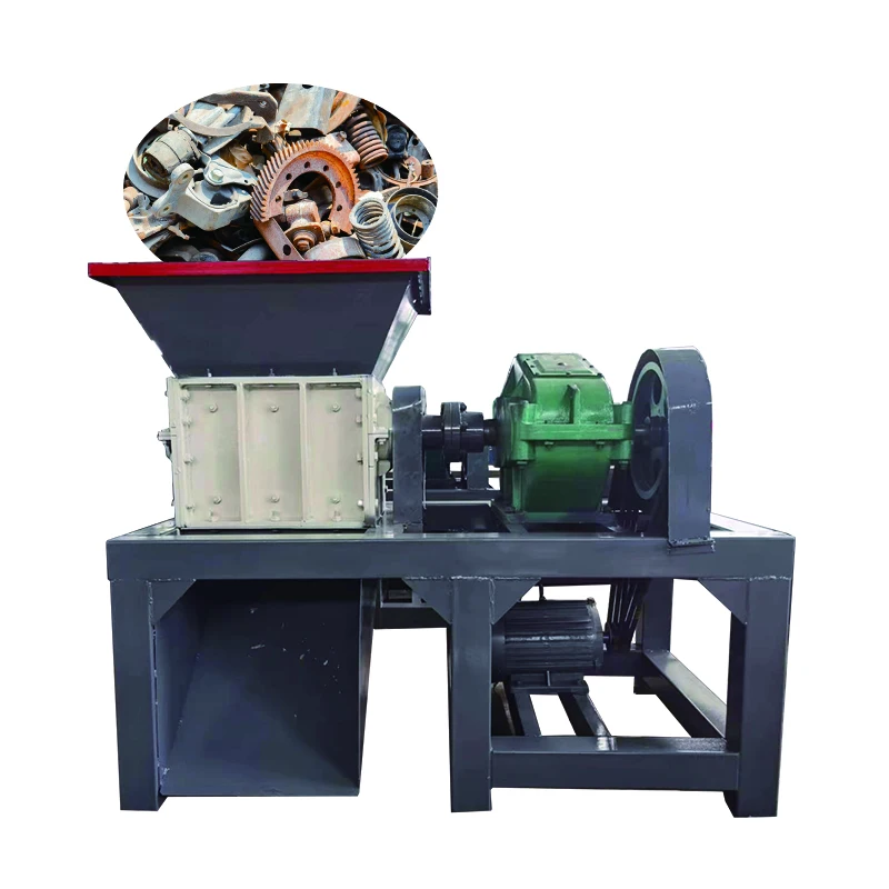 YG Factory Price Plastic Shredder Machine Wood Metal Double Shaft Shredder Recycling Heavy Duty Fiber Crushing Machine for Sale