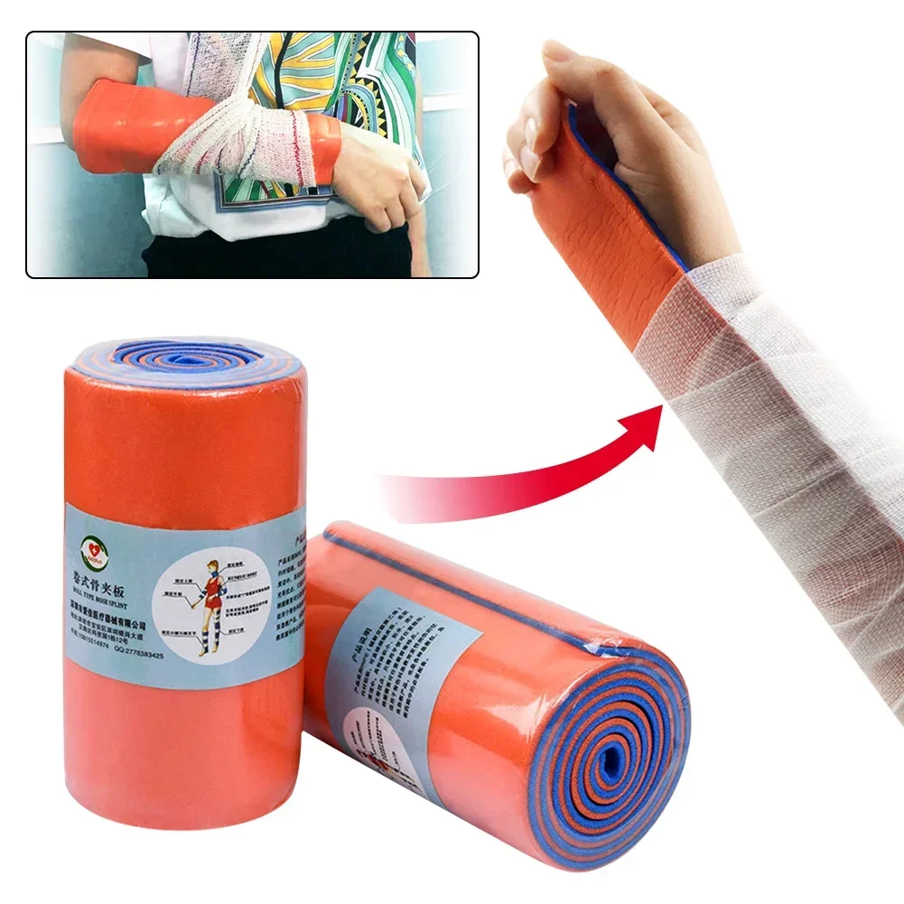 Attelle médicale de survie d'urgence, rouleau d'infraction, premiers soins, fracture, partenaires pour le cou, les jambes, les bras, attelles et supports, sauvetage pour animaux de compagnie