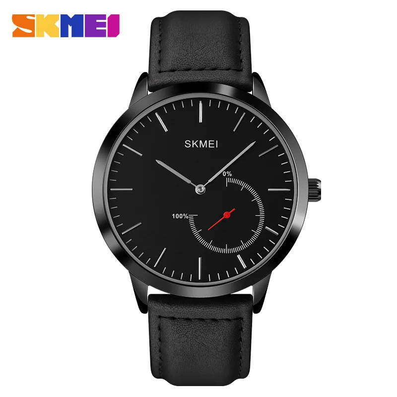 Skmei Skmei Fashion Casual Multi-Functional Business Pointer Leather Waterproof Bluetooth Smart Men\'s Quartz Watch