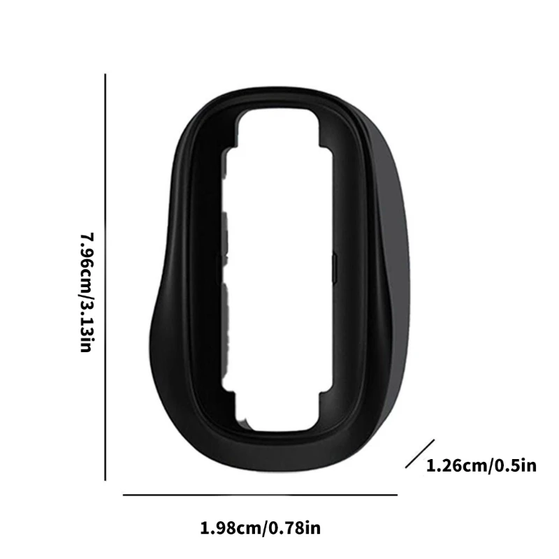 DN59 인체공학적 마우스 베이스 케이스 손 및 손목 릴리프 손목 받침대 마우스 3용 마우스 베이스 커버