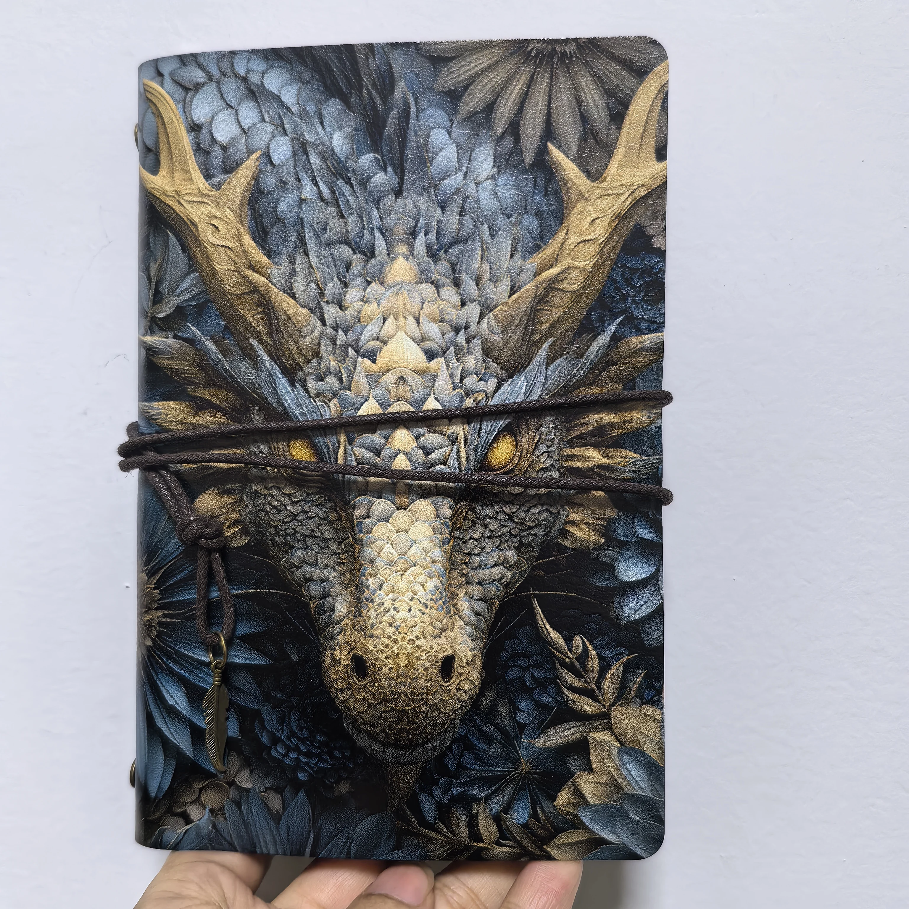 Блокнот-дневник из искусственн – обзор и цена Vintage Leather Journal Notebook