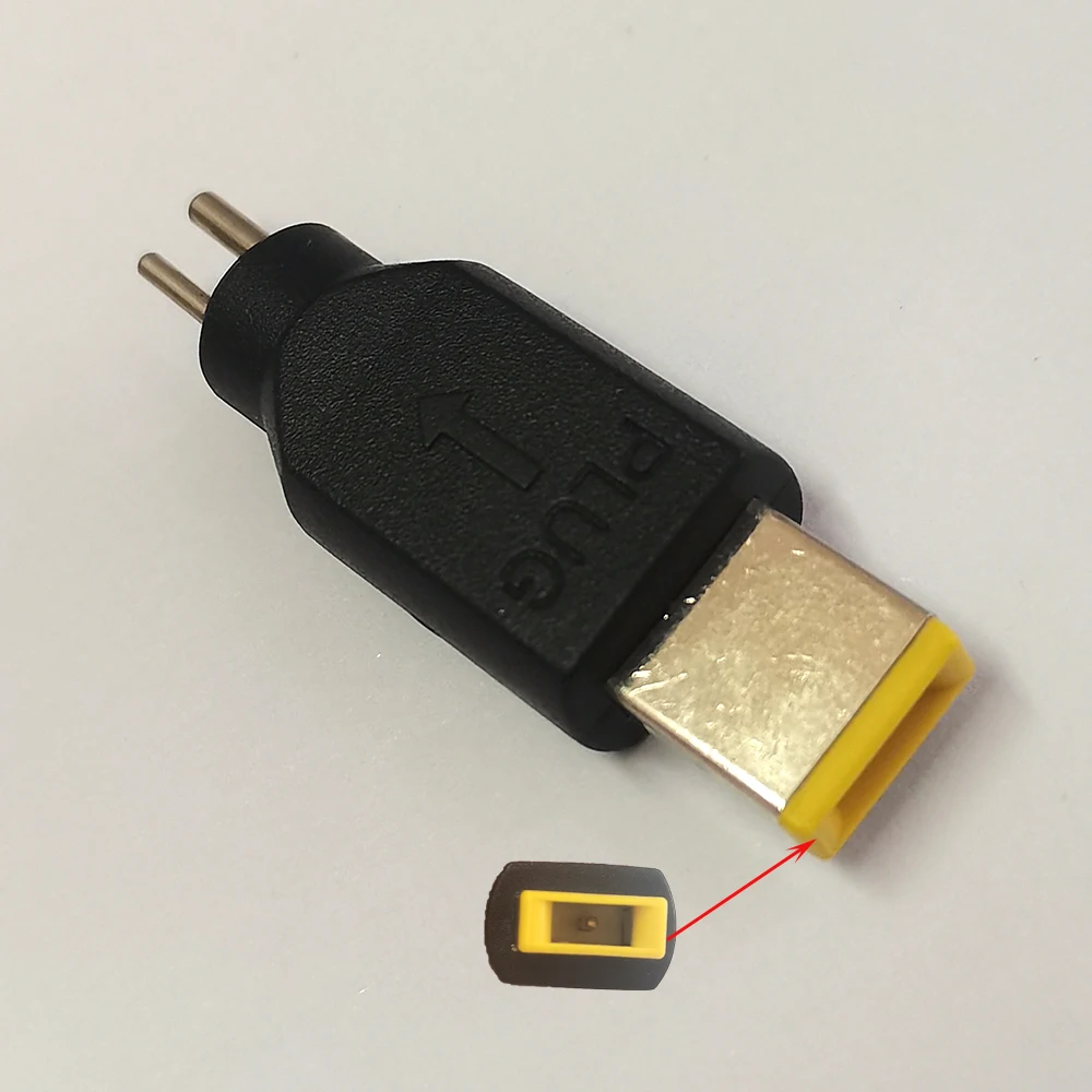 1 Stück DC-Stromanschluss-Adapter, Konverter-Stecker 8 7,9 7,4 6 5,5 5 4,8 4,5 4 3,5 4,4 2,5 2,1 1,7 1,35 1 mm 2-polig für HP Dell IBM DC-Stecker – Detail 15