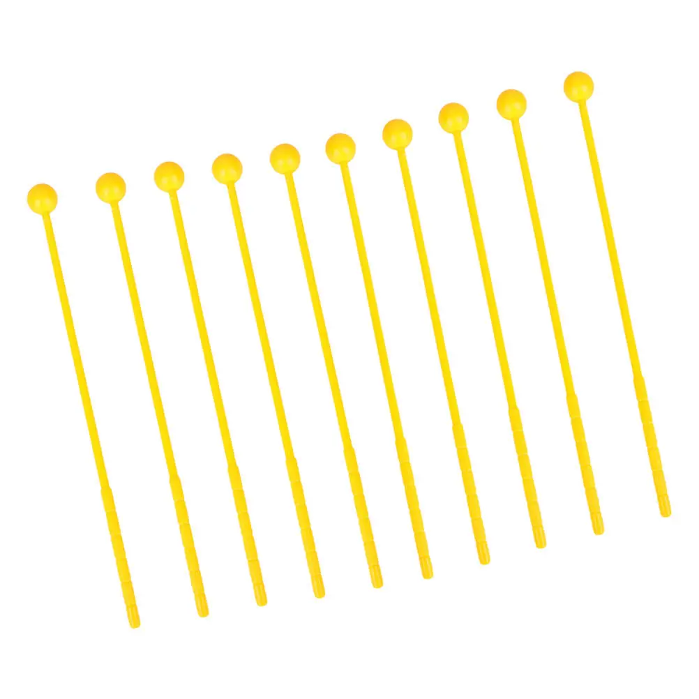 12 قطعة الاطفال عصا طبلة ضوء دائم البلاستيك الأطفال التعليم المبكر يده طبل المطرقة التدريس المعونة الأطفال وسائل تعليمية #5