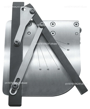 Auxiliary Tool for Sheet Metal Bending Press Brake Front Support Magnetic Angle Positioning Artifact