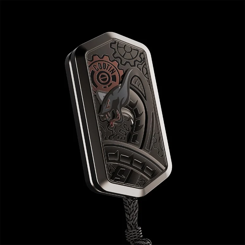 Trendy Black Mamba Snake Stainless Steel Magnetic Stress Relief Toy Fidget Spinner Edc Stress Reducer Toys For Adults Kids