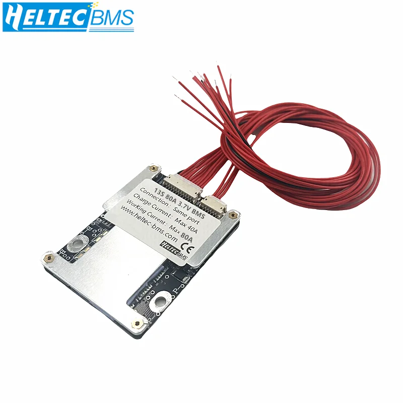 HeltecBMS Hardware 80A bms 6s 80a 6s-16s 7s 8s 10s 12s 13s 14s 36v 48v 60v Lipo system zarządzania baterią litową /Lifepo4