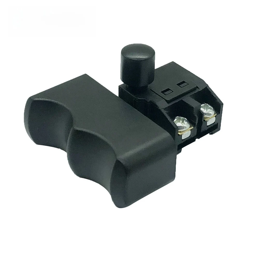 

1 шт., самоблокирующийся выключатель питания для фена, электрический молоток, электроинструменты, аксессуары для обслуживания, простая установка