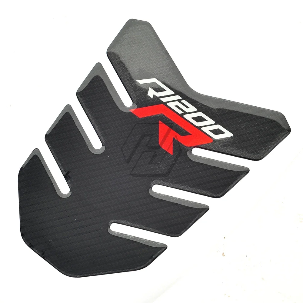 Para BMW R1200R R1200 R Protector de almohadilla de depósito pegatina 3D con apariencia de carbono