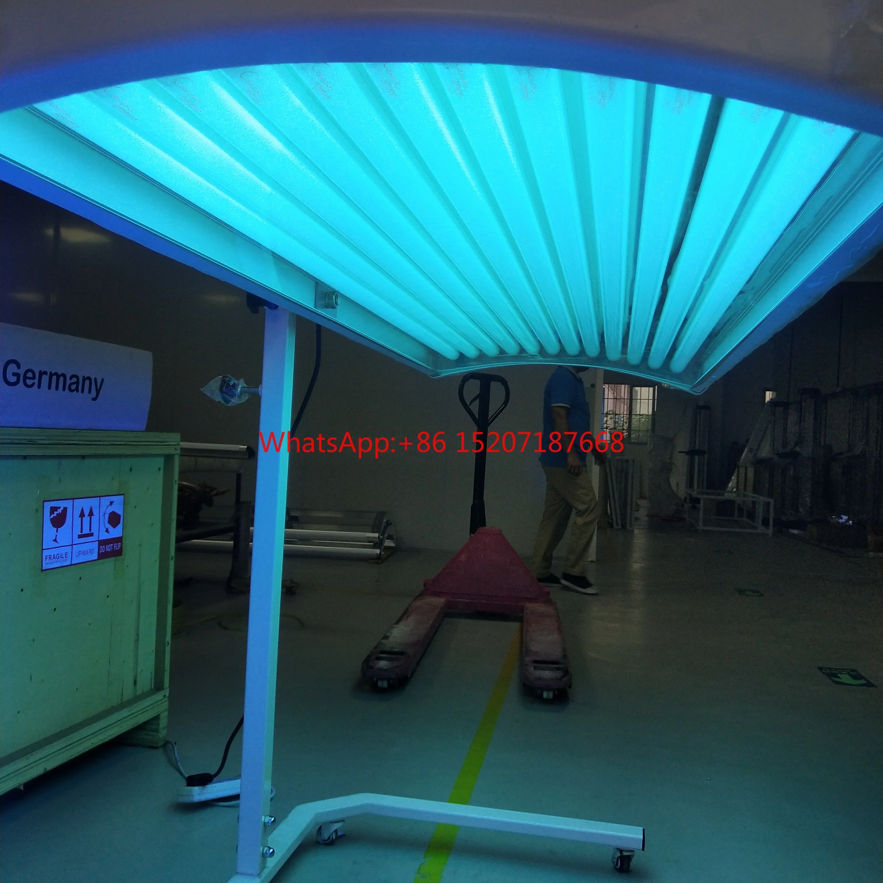 Home Tanning Lamp Tanning Bed Face and Whole Body Sunbathing Simulated Natural Sunbed 30 Minutes Cosmedico 10PCS * 100W 110-220V