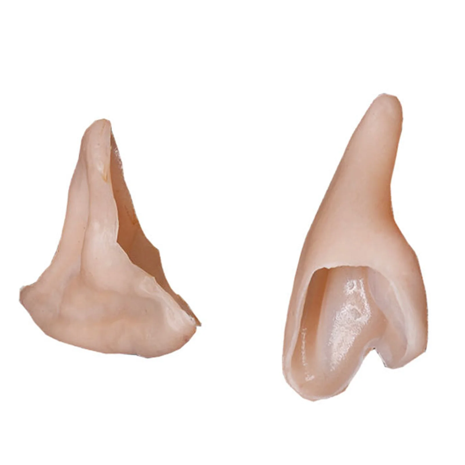 1Pair Halloween Latex Elf Ear Fairy Ear Vampire Ears Dress Up Cosplay Accessories Halloween Supply Christmas Decor