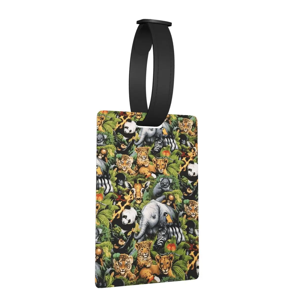 

Багажные бирки SAFARI, аксессуары для чемодана, милый багаж, посадочная бирка, держатель этикетки, идентификационное имя, адрес