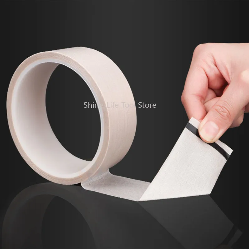 300℃ High-Temperature Resistant White PTFE Adhesive Tape Width 10~60mm Wear-resistant Insulation Tape