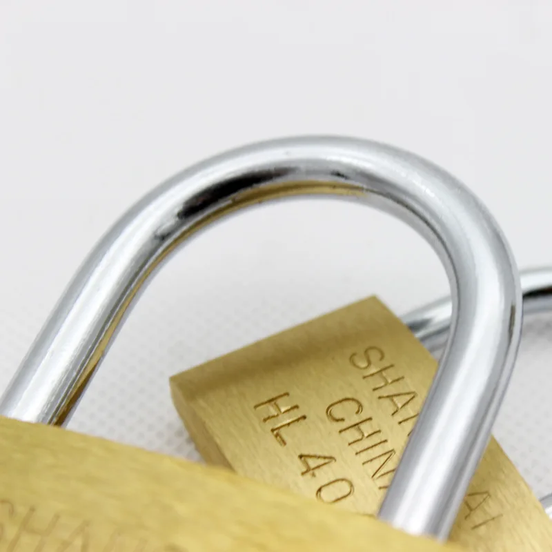 Copper Padlock  Small Locks for Luggage Case Locker Home Improvement Hardware 20mm 25mm 30mm 40mm 50mm Include 3Keys image 5