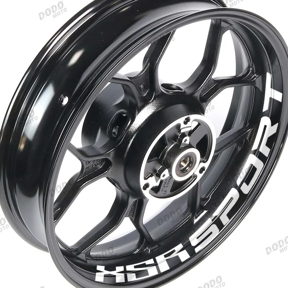 For XSR700 XSR900 XSR900 GP XSR125 XSR155 Refit Motorcycle Accessories Reflective Wheel Sticker 17 Inches Vinyl Waterproof Decal