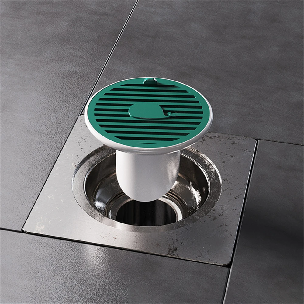 Magnetic Suction Floor Drain Strainer Cover Shower Deodorant Sewer Plug Trap Anti-odor Sink Drain Filter Bathroom Accessories