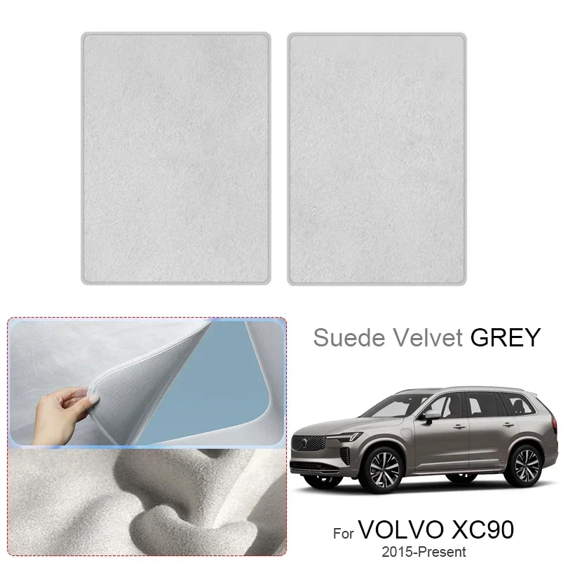 

For VOLVO XC90 2015-Present Car Suede Fabric Electrostatic Adsorption Sunroof Sunshade Auto Anti-uv Heat Insulation Skylight